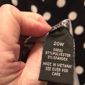 Black with white pooka dots  will fit with a40 did bra